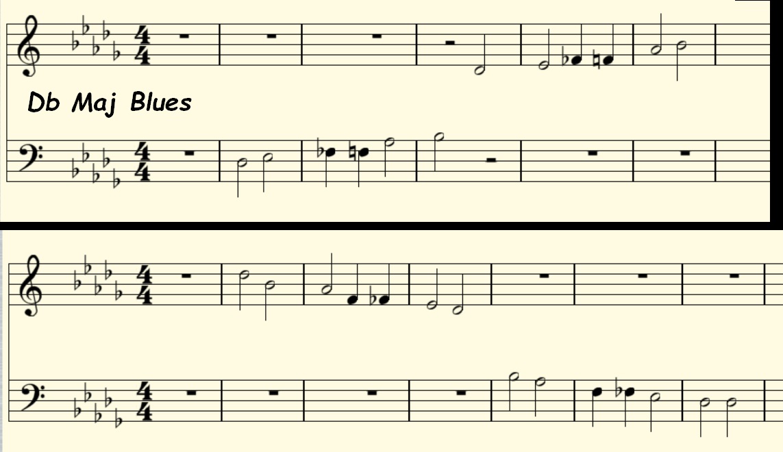 Db Major Blues